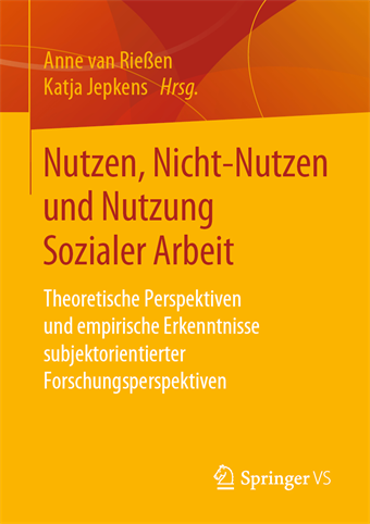 Das Cover des Sammelbands "Nutzen, Nicht-Nutzen und Nutzung Sozialer Arbeit"